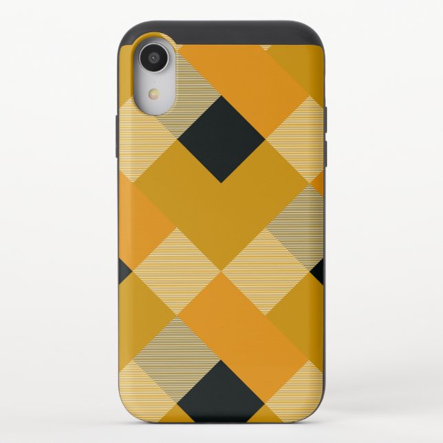 Geometrical Square Abstraction 9 Uncommon iPhone Case (Back)