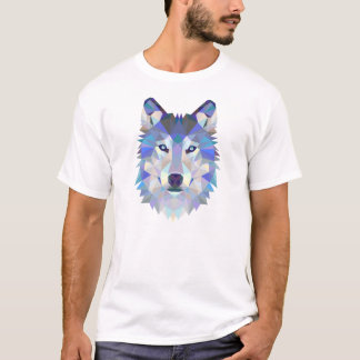 Geometrical wolf illustration T-Shirt