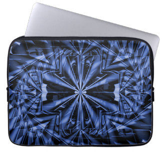 Geometrically blue..... laptop sleeve