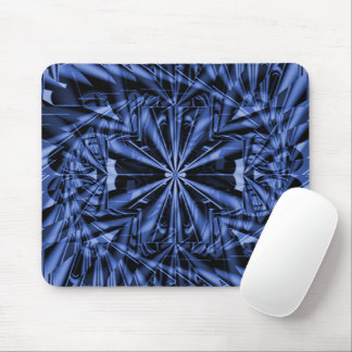 Geometrically blue..... mouse pad
