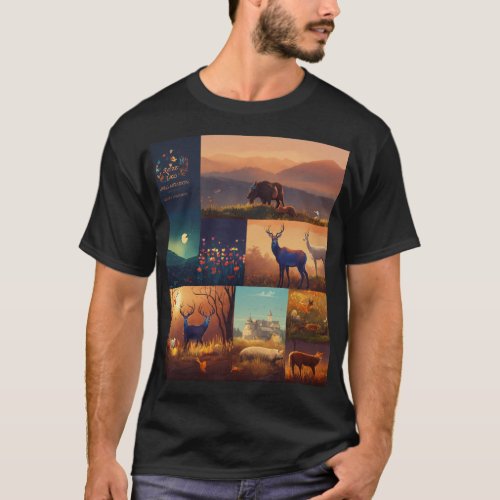 GeometricPride LionMajesty MulticoloredDesign S T_Shirt