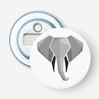 Geometrics Elephant Head  Bottle Opener