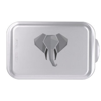 Geometrics Elephant Head  Cake Pan