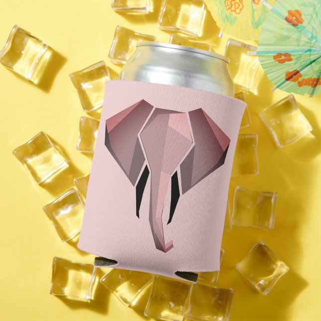Geometrics Elephant Head  Can Cooler (In Situ Summer)
