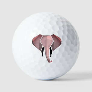 Geometrics Elephant Head  Golf Balls