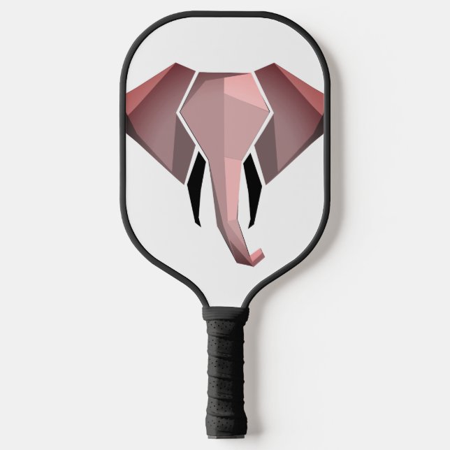 Geometrics Elephant Head  Pickleball Paddle (Front)