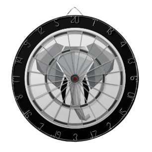 Geometrics Elephant Head Regulation Dart Board