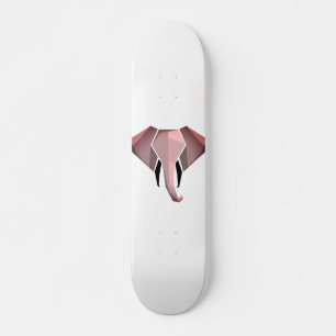 Geometrics Elephant Head Skateboard