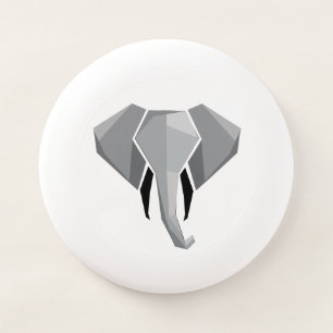 Geometrics Elephant Head  Wham-O Frisbee