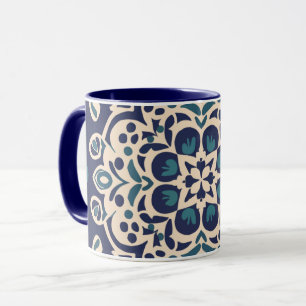 géométrie et calligraphie arab Mug