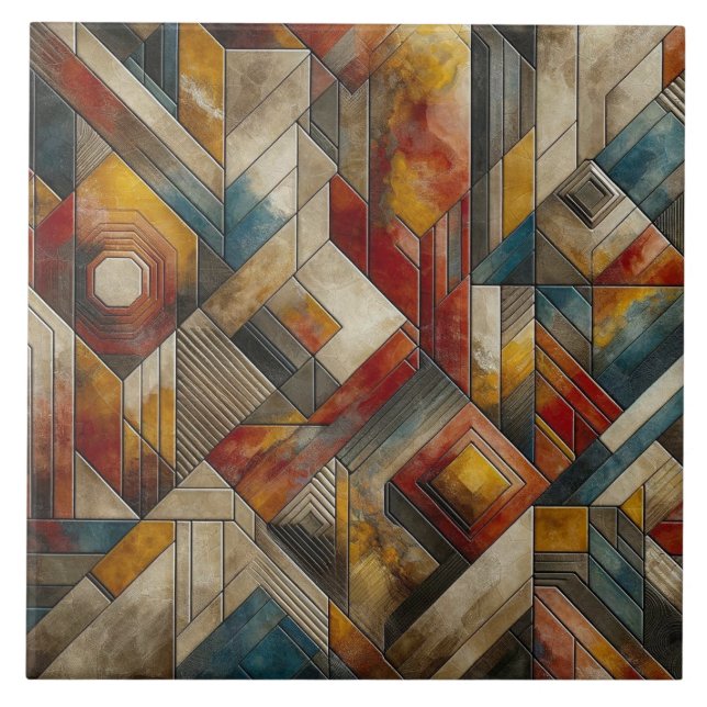 Geometrix Fusion Ceramic Tile (Front)
