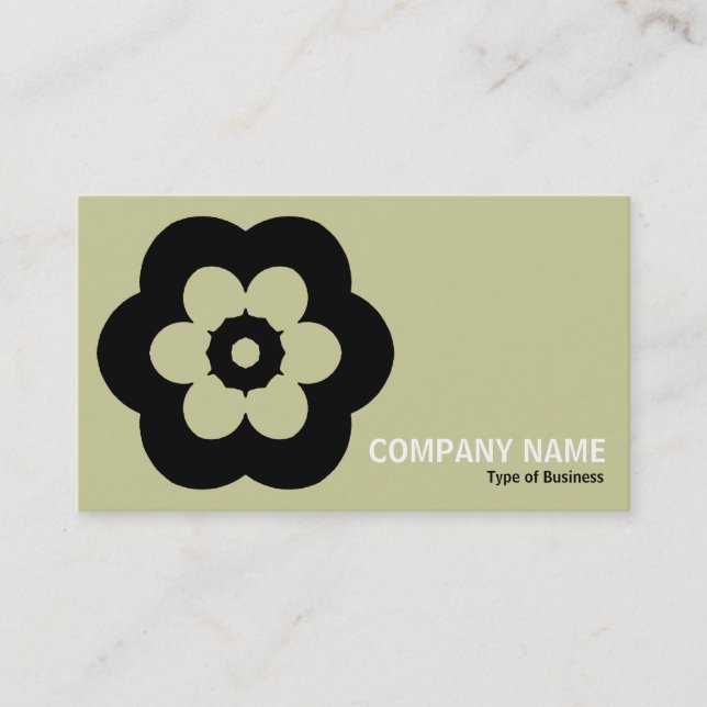 Geometropolis - 290514(3) - Light Khaki Business Card (Front)