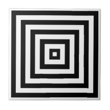 Geometry black and white squares
