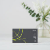 Geometry - Business Business Card (Standing Front)