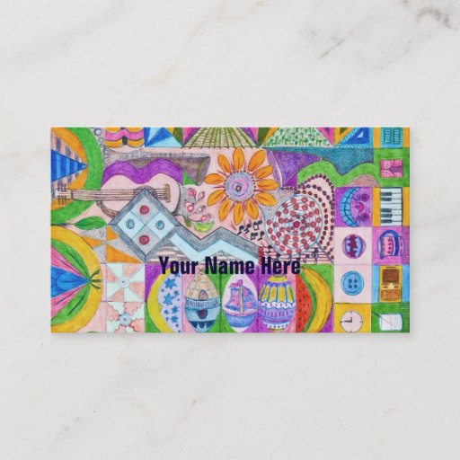 Customizable Geometry Business Card