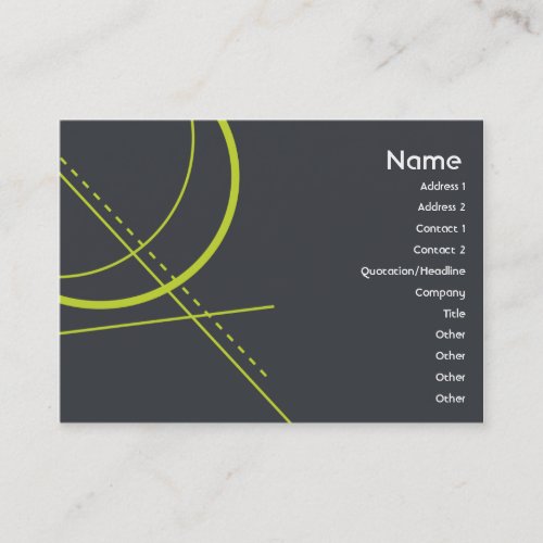 Geometry - Chubby Business Card Template