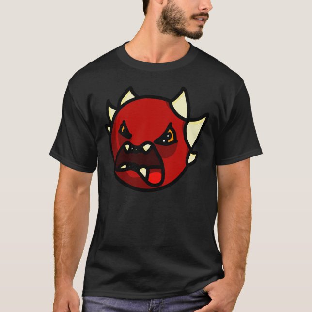 Geometry Dash Extreme Demon T-Shirt (Front)