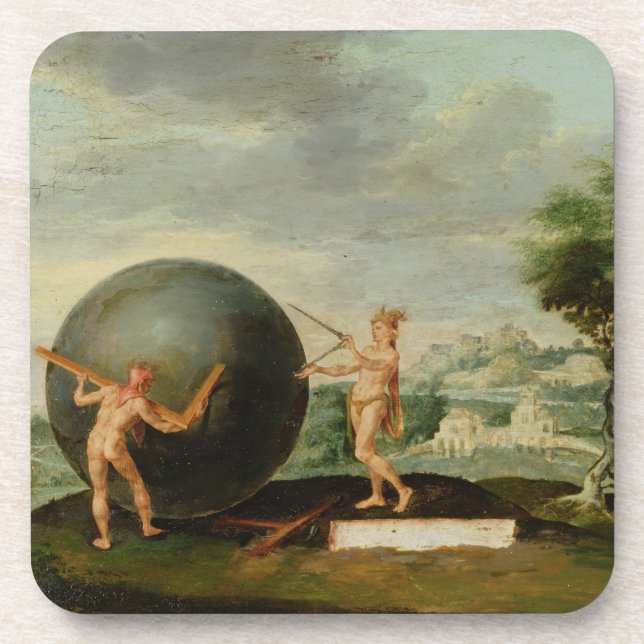 Geometry Drink Coaster (Front)