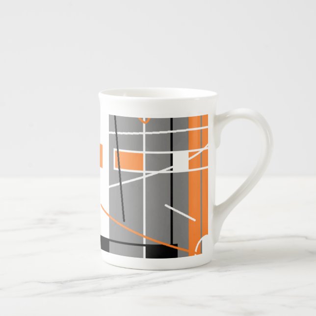 Geometry inspiration Funky mug (Right)