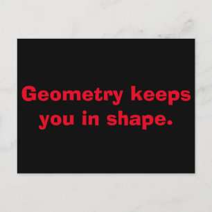 Geometry Math Postcards