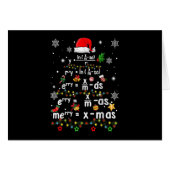 Geometry Math Science Teacher Christmas (Front Horizontal)