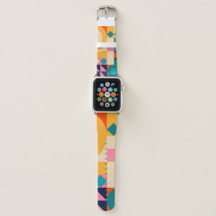 Geometry Minimalistic: Vintage Illustration Poster Apple Watch Band