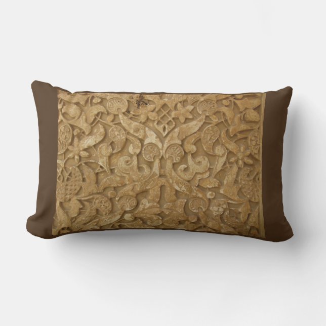 Geometry Nature Motives Lumbar Pillow 33 cm x 53 c (Front)