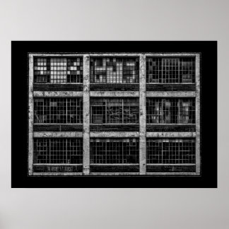 Geometry No 15 with Border Poster