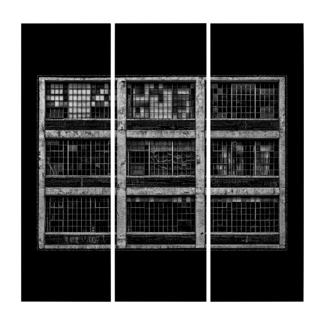 Geometry No 15 with Border Triptych (Front)