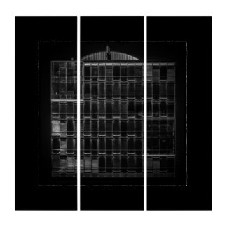 Geometry No 46 with Border Triptych