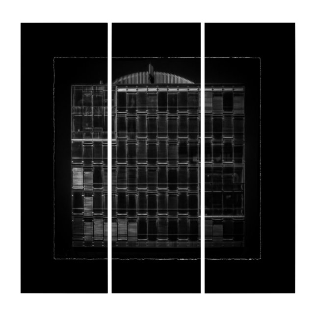 Geometry No 46 with Border Triptych (Front)