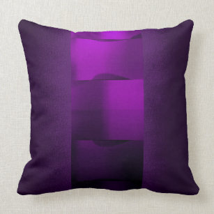 Multicolor 16x16 Toutware Amethyst Purple with Saffron Yellow Stars Design Throw Pillow 