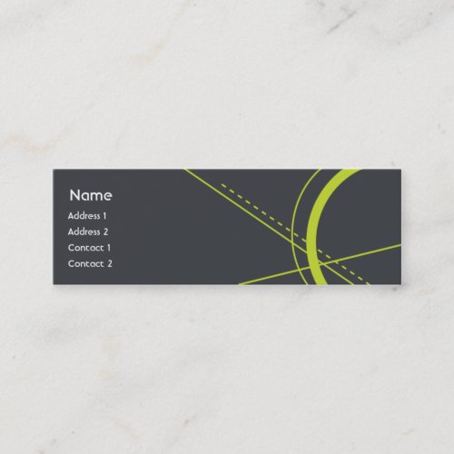 Geometry - Skinny Business Cards