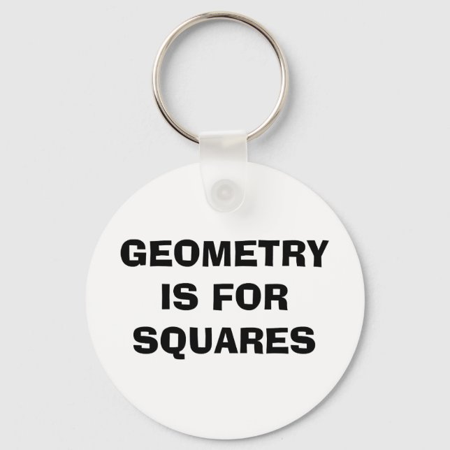 Geometry Squares Keychain (Front)
