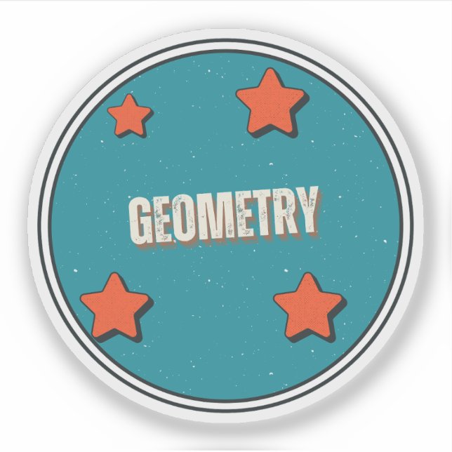 Geometry Sticker (Front)
