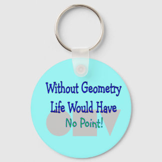 Geometry Teacher Gifts Keychain