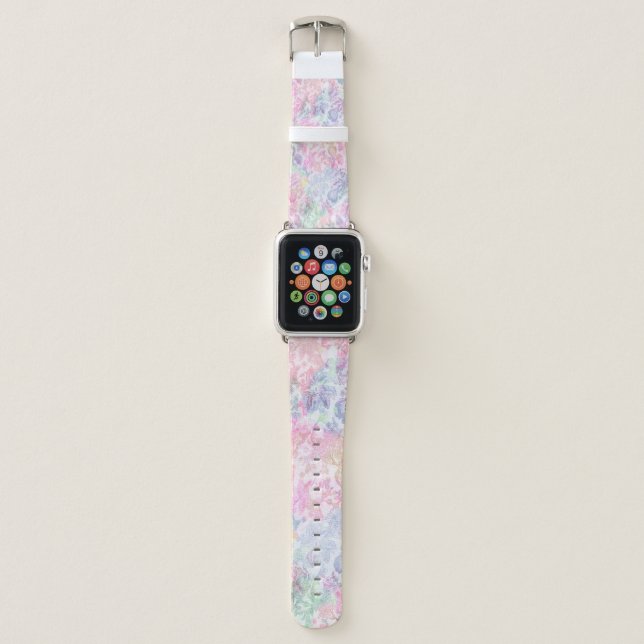 Geometry texture classic modern repeat patternpatt apple watch band (Front)