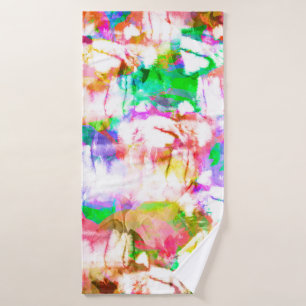 Geometry texture repeat classic patternabstract, a bath towel