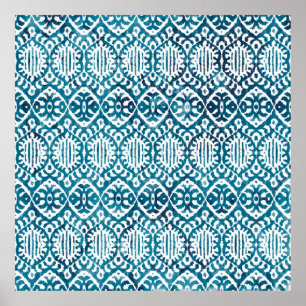 Geometry texture repeat creative modern patternwat poster