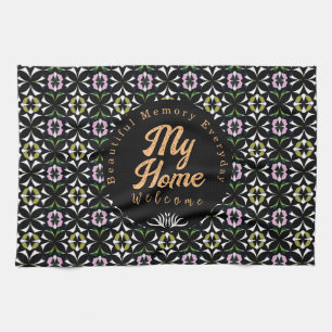 Geometry Tile Kitchen Towel