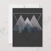 Geometry Triangles Misty Forest (Front)
