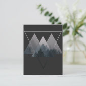 Geometry Triangles Misty Forest (Standing Front)