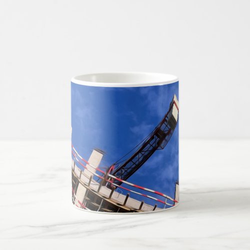 Geometry up in the air coffee mug