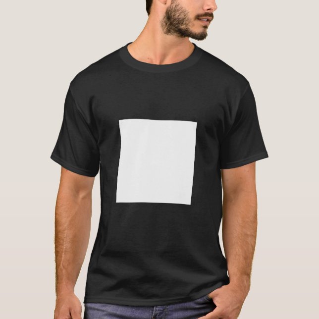 Geomettrical Shape, Square Figure T-Shirt (Front)