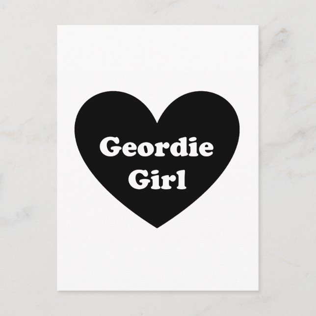 Geordie Girl Postcard (Front)