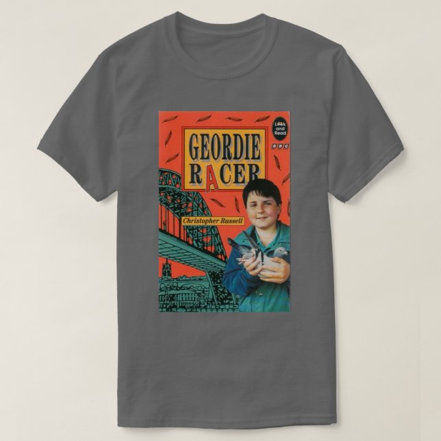 Geordie Racer T-Shirt (Design Front)
