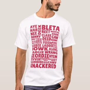 Geordie slang Northern English language T-Shirt