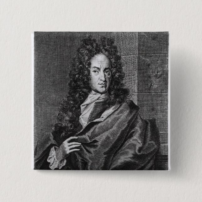 Georg Ernest Stahl Pinback Button (Front)