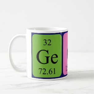 Georg periodic table name mug