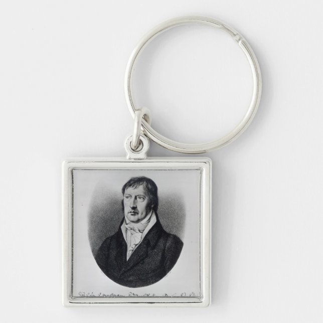 Georg Wilhelm Friedrich Hegel Keychain (Front)